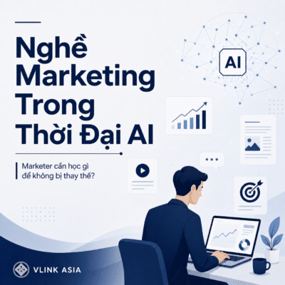Hình Đại Diện Bài Viết Nghề Marketing Trong Thời Đại Ai, Marketer Làm Việc Với Dữ Liệu, Ai Và Hệ Thống Tăng Trưởng Của Vlink Asia