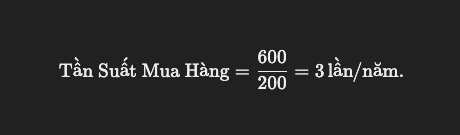 Vi Du Tinh Tan Suat Mua Hang - Customer Lifetime Value: 5 Chiến Lược Tối Ưu Hiệu Quả Vi Du Tinh Tan Suat Mua Hang