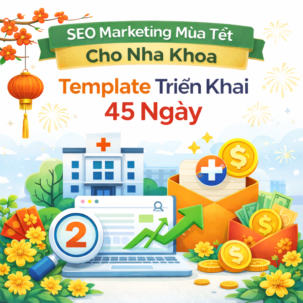 Seo Marketing Mua Tet Cho Nha Khoa - Template Seo Marketing Mùa Tết Cho Nha Khoa 2026 – Triển Khai 45 Ngày Ra Lead Seo Marketing Mùa Tết Cho Nha Khoa