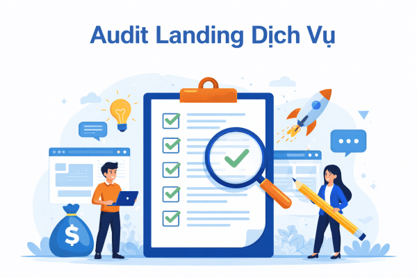 Audit Landing Dịch Vụ – Checklist 21 Điểm Tăng Lead