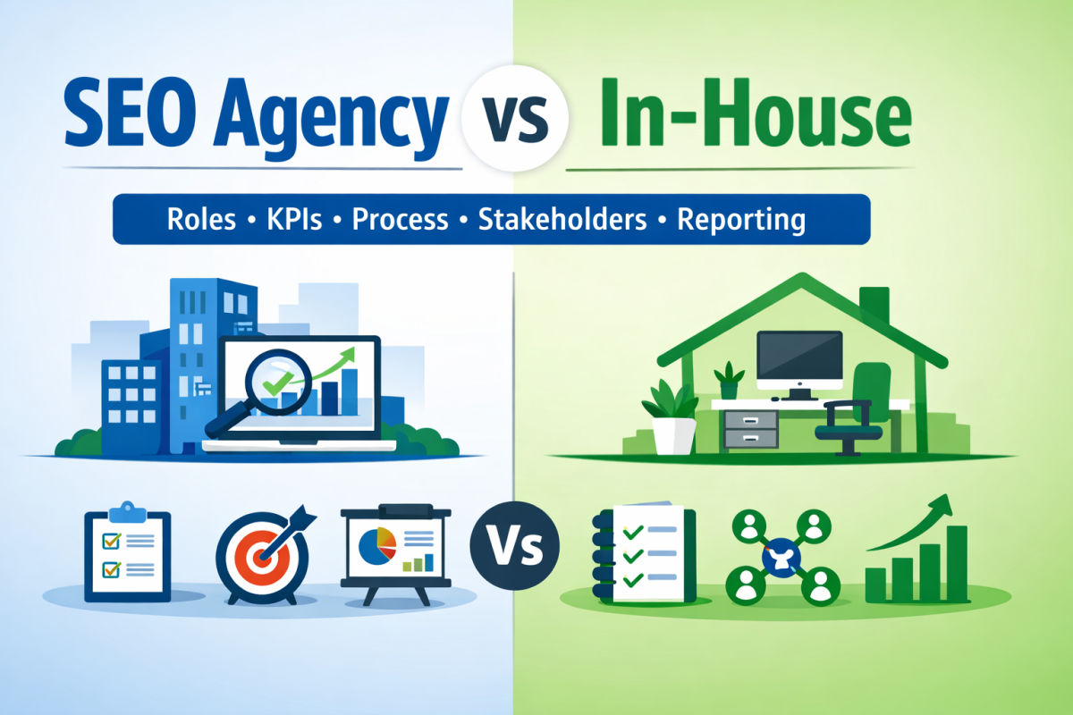 Seo Agency Vs Seo In House Nhiem Vu Kpi Cover - Seo Agency Vs Seo In-House: Nhiệm Vụ &Amp; Kpi Khác Nhau Gì? Ảnh Minh Hoạ So Sánh Seo Agency Và Seo In-House Về Nhiệm Vụ, Kpi, Quy Trình, Stakeholder Và Báo Cáo