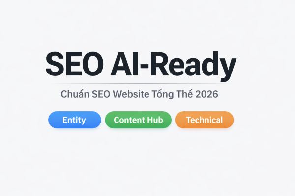 Seo Ai-Ready Là Gì, Chuẩn Seo Website Tổng Thể 2026 Với Entity, Content Hub, Technical