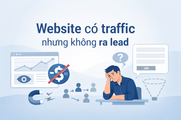 Website Có Traffic Nhưng Không Ra Lead