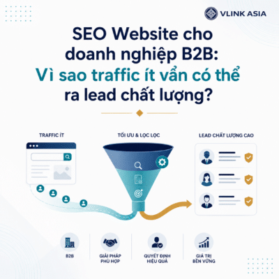 Seo Website Cho Doanh Nghiệp B2B Giúp Tạo Lead Chất Lượng Dù Traffic Không Quá Lớn