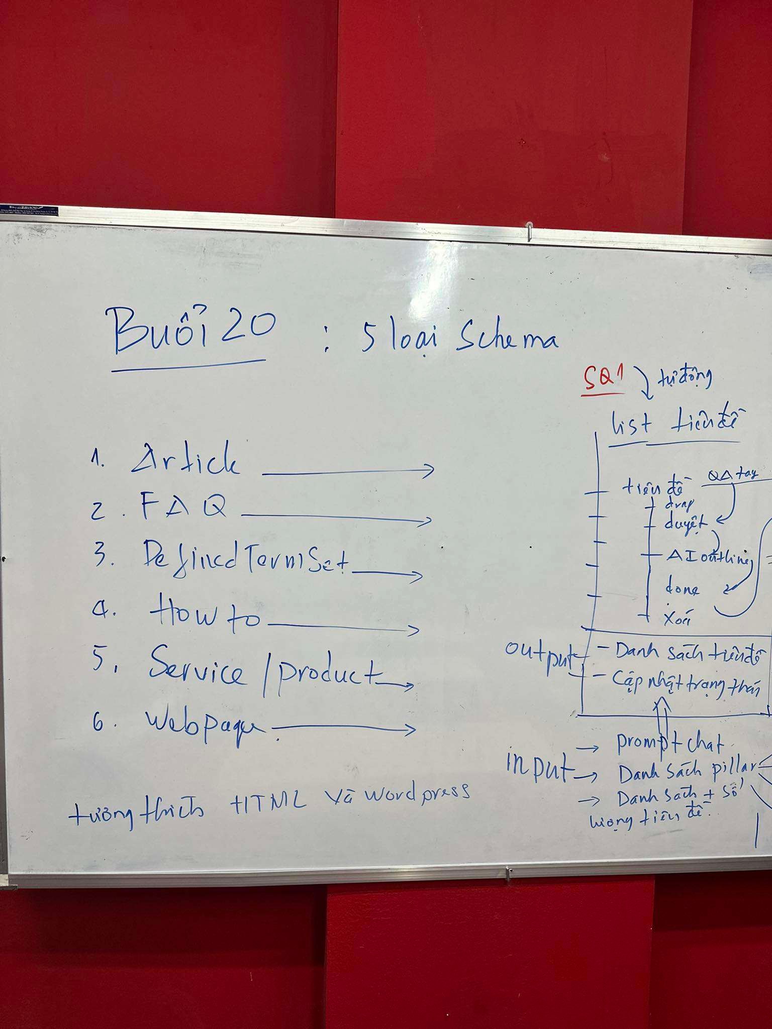 Buổi 20, Workshop Schema.org, Seo Master Vlink Asia