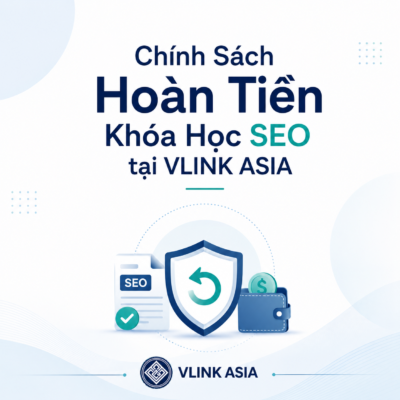 Chính Sách Hoàn Tiền Khóa Học Seo Tại Vlink Asia