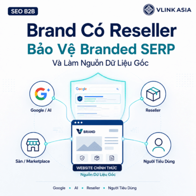 Sơ Đồ Seo B2B Cho Brand Có Reseller Bảo Vệ Branded Serp Và Tạo Nguồn Dữ Liệu Gốc Cho Google Ai
