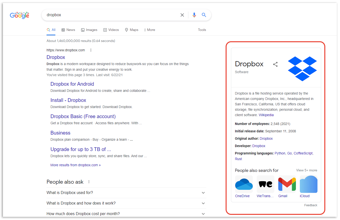 Knowledge Panel - Ctr - Tỷ Lệ Nhấp Chuột Theo Vị Trí Xếp Hạng Trên Google Năm 2023 Knowledge Panel - Ctr - Tỷ Lệ Nhấp Chuột Theo Vị Trí Xếp Hạng Trên Google Năm 2023